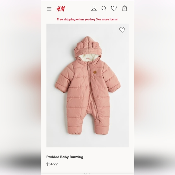 H&m bunting suit - Picture 3 of 3